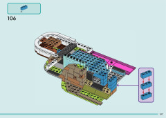 LEGO 42639 instructions page 107 – build guide