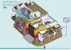 LEGO 42639 instructions page 185 – build guide