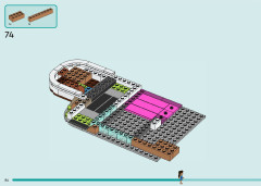 LEGO 42639 instructions page 84 – build guide