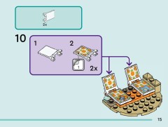 LEGO 42641 instructions page 15 – build guide