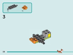 LEGO 42641 instructions page 28 – build guide