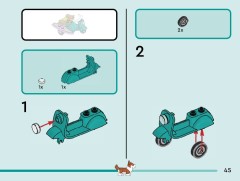 LEGO 42641 instructions page 45 – build guide