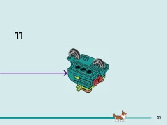 LEGO 42641 instructions page 51 – build guide