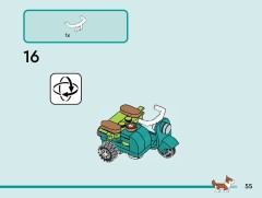 LEGO 42641 instructions page 55 – build guide