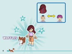 LEGO 42641 instructions page 8 – build guide