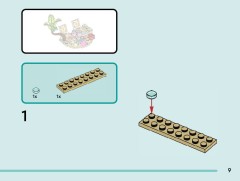 LEGO 42641 instructions page 9 – build guide