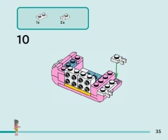 LEGO 42643 instructions page 35 – build guide