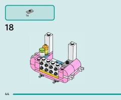 LEGO 42643 instructions page 44 – build guide