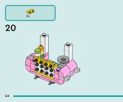 LEGO 42643 instructions page 46 – build guide