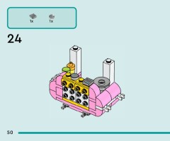 LEGO 42643 instructions page 50 – build guide