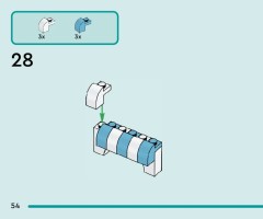 LEGO 42643 instructions page 54 – build guide