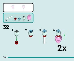 LEGO 42643 instructions page 58 – build guide