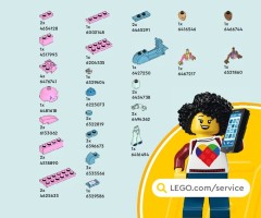 LEGO 42643 instructions page 67 – build guide