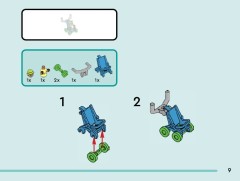LEGO 42645 instructions page 9 – build guide