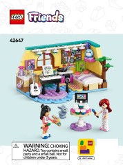 LEGO 42647 instructions page 1 – build guide