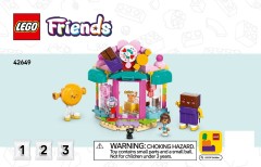 LEGO 42649 instructions page 1 – build guide