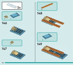 LEGO 42651 instructions page 134 – build guide