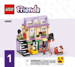 LEGO 42653 instructions page 1 – build guide