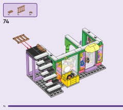 LEGO 42653 instructions page 74 – build guide