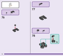 LEGO 42653 instructions page 76 – build guide
