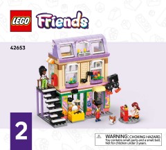 LEGO 42653 instructions page 1 – build guide