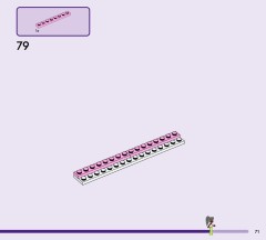 LEGO 42653 instructions page 71 – build guide