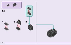 LEGO 42654 instructions page 70 – build guide