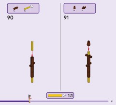 LEGO 42654 instructions page 91 – build guide