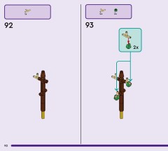 LEGO 42654 instructions page 92 – build guide
