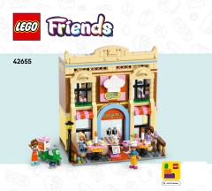 LEGO 42655 instructions page 1 – build guide