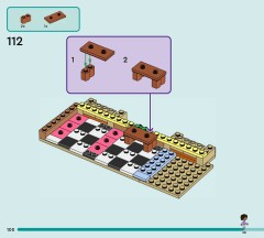 LEGO 42655 instructions page 100 – build guide