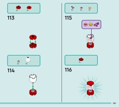 LEGO 42655 instructions page 101 – build guide
