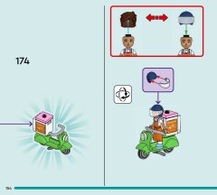 LEGO 42655 instructions page 154 – build guide