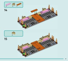 LEGO 42655 instructions page 17 – build guide