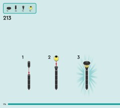 LEGO 42655 instructions page 174 – build guide