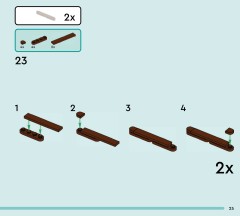 LEGO 42655 instructions page 25 – build guide
