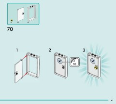 LEGO 42655 instructions page 61 – build guide
