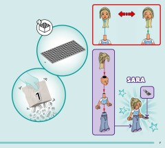 LEGO 42655 instructions page 7 – build guide