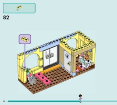 LEGO 42655 instructions page 74 – build guide