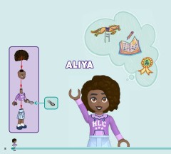 LEGO 42655 instructions page 8 – build guide