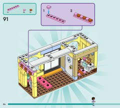 LEGO 42655 instructions page 84 – build guide