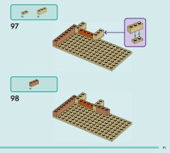LEGO 42655 instructions page 91 – build guide