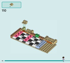 LEGO 42655 instructions page 98 – build guide