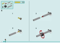 LEGO 42656 instructions page 6 – build guide