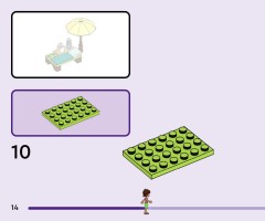 LEGO 42658 instructions page 14 – build guide