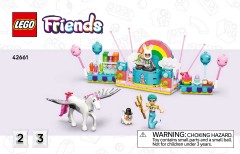 LEGO 42661 instructions page 1 – build guide