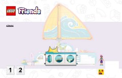 LEGO 42664 instructions page 1 – build guide