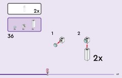 LEGO 42664 instructions page 49 – build guide