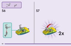 LEGO 42664 instructions page 58 – build guide
