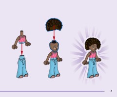 LEGO 42665 instructions page 7 – build guide